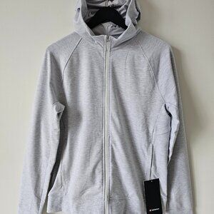 NWT LULULEMON HULS Heathered Grey City Sweat Full Zip Hoodie Men's XL, XXL